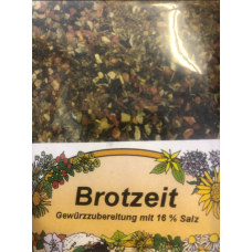 Brotzeit Gewürzzubereitung mit 16% Salz 80g